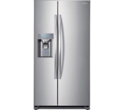 DAEWOO DRZB53NPES American-Style Fridge Freezer - Silver